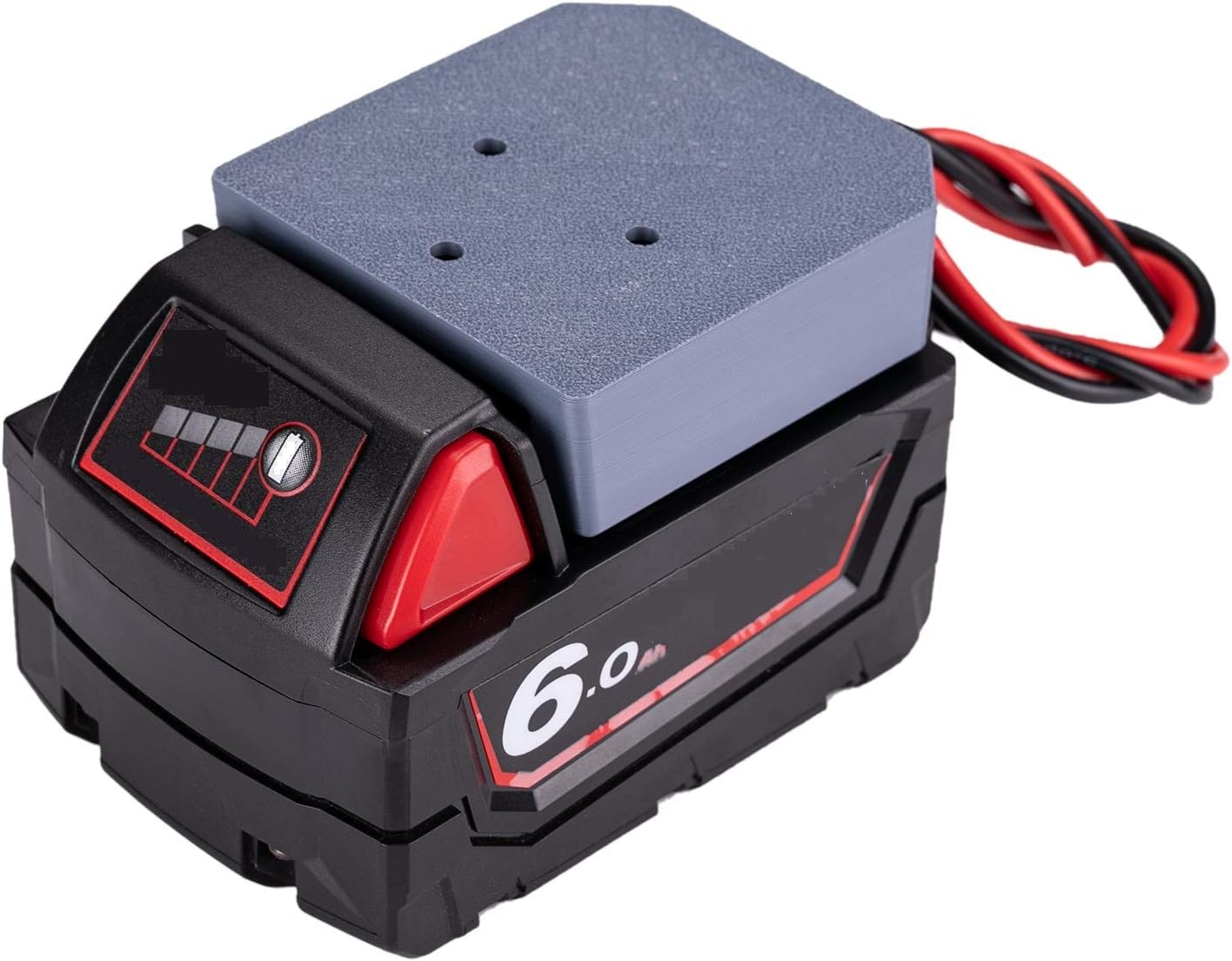 Battery Adapter for Milwaukee M18 Battery 18V Dock Power Mount Connector 14 Gauge Robotics(DIY): Home Audio & Theater