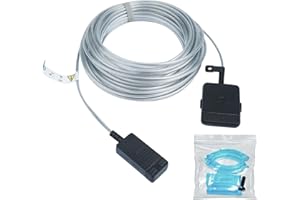 Tjweiqing VG-SOCR15/ZA Compatible with Samsung one Connect Cable 15m /49.2ft QN43-85 inches LS03RAF LS03TAF LS03AAF LS03BAF LS03DAF QLED 4K The Frame TVs (VG-SOCR15/ZA), Black