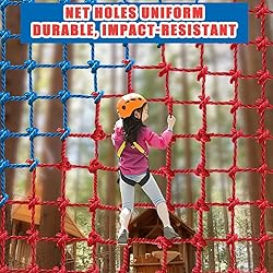 JumpTrzz Climbing Cargo Net, Polyester Playground