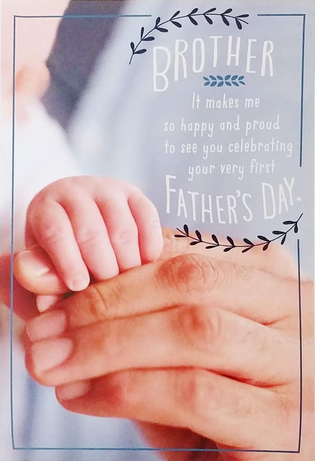happy first fathers day card