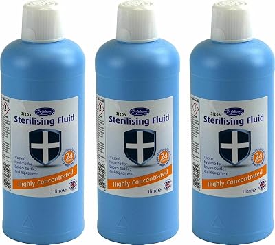 Dr Johnsons Baby Sterilising Fluid Highly Concentrated 1 Litre