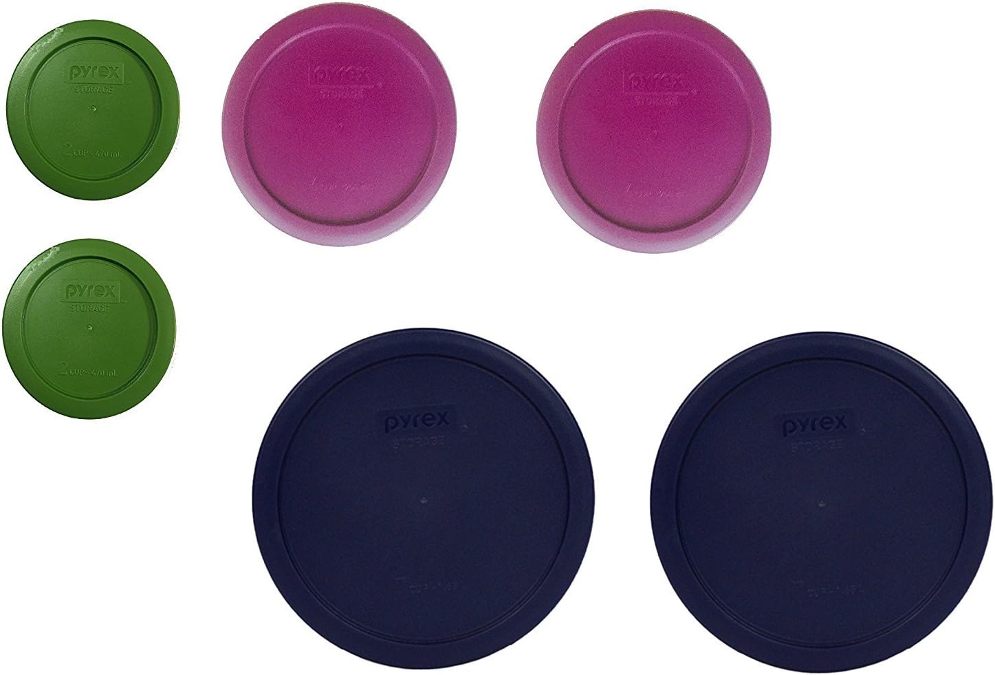 Pyrex Simply Store Replacement Lids for 12 Piece Storage Set Lids