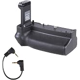 JLWIN Power Battery Grip for Canon EOS R8 RP Camera, Vertical Shutter Release Grip with 2X LP-E17 Battery Slots, for Extended Shooting,Slots for Storing Battery Cover