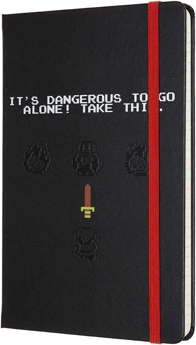 Moleskine The Legend of Zelda Themed Notebook, Ruled Notebook in