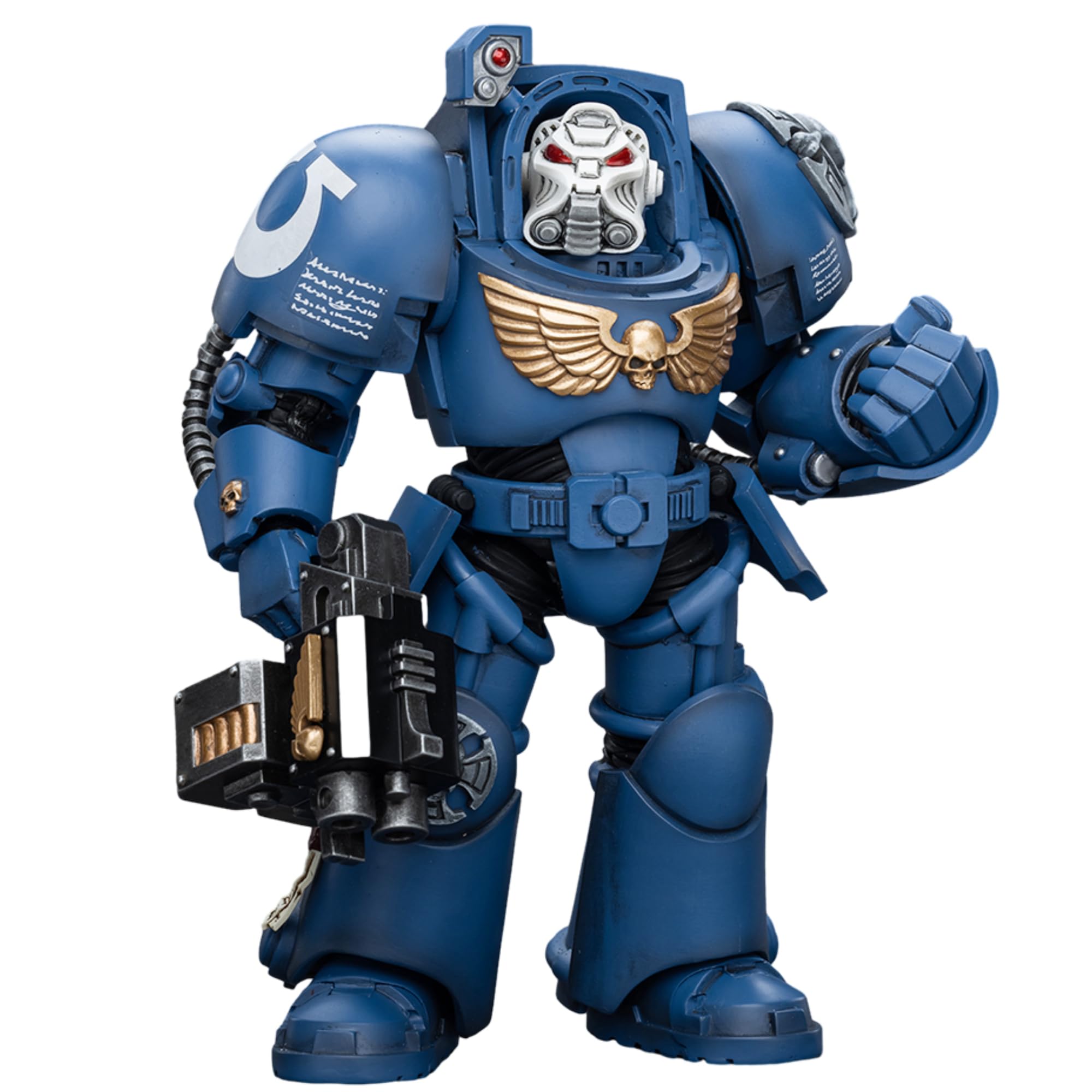TOYVERSE JOYTOY 1/18 Warhammer 40,000 Ultramarines Terminator Squad Action Figure, Terminator with Storm Bolter, Movable Joints Character Model, 15 Years and Up โ image 1