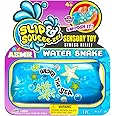JA-RU Magic Glitter Water Snake Fidget Toy 5" (1 Pack for Boy) - Stress Toys Slippery Tricky Wiggler Slippery Worm Tube Squishy Sensory Fidget Toy Water Snake Toy Party Favor Ball. Boy-5559-1B