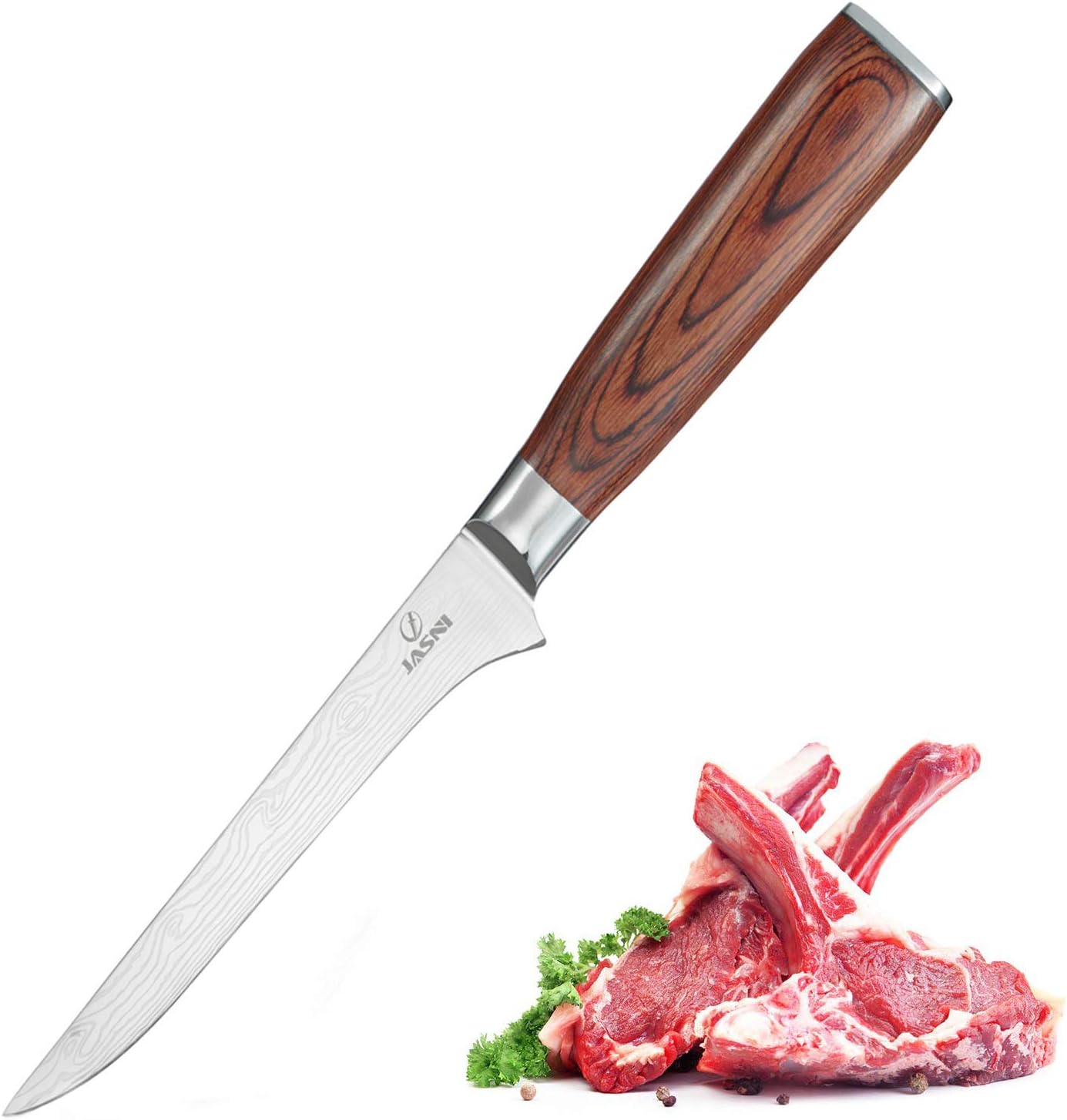 Chefs Boning Knife 6 Inch Boning Fillet Fish and Meat Knife with