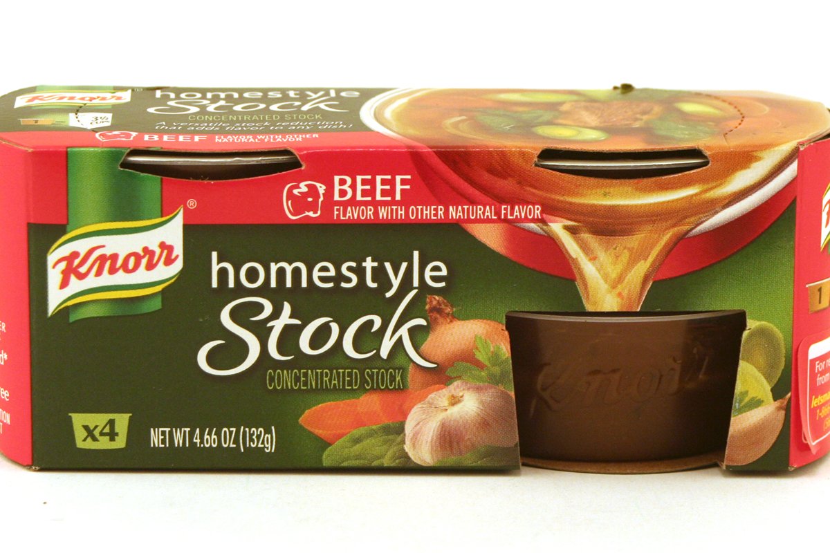 Knorr Homestyle Stock Concentrated Broth, Beef 4.66 oz, (4