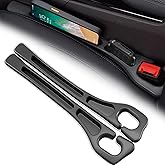 Homaupt Car Seat Gap Filler 2 Pack, Universal Fit Storage Box Anti-Drop Car Seat Side Seam Filler Organizer for Cars, SUV & T