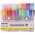 Callie Danielle Set 4 Penne Gel Happy Daisy – Penne Colorate Retrattili Rosa, Arancione, Verde, Blu – Design Floreale Per Agenda E Diario