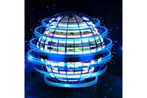 HOVISCO Flying Orb Ball Toy, Cosmic Globe Boomerang Hover Ball Galactic Fidget Spinner, Cool Toys Gift for 6 7 8 9 10+ Year Old Boys Girls Teens Outdoor Toys Dark Blue