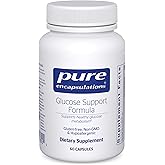 Pure Encapsulations Glucose Support Formula, 60 Capsules | Supports Healthy Pancreas Function and Carbohydrate Metabolism*, Hypoallergenic Supplement