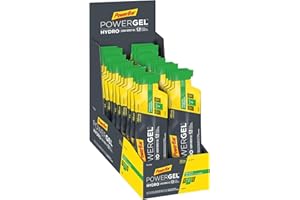 PowerBar PowerGel Hydro with C2MAX (Pack of 24 Gels) | Endurance Energy for High Intensity Workouts, Mojito (51mg Caffeine)