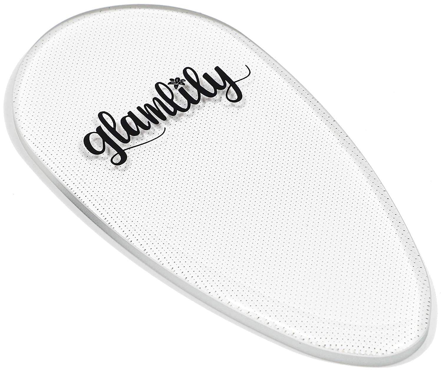 Clear Nano Glass Foot File and Callus Remover for Pedicure (1.9 x 3.9 Inches) : Beauty