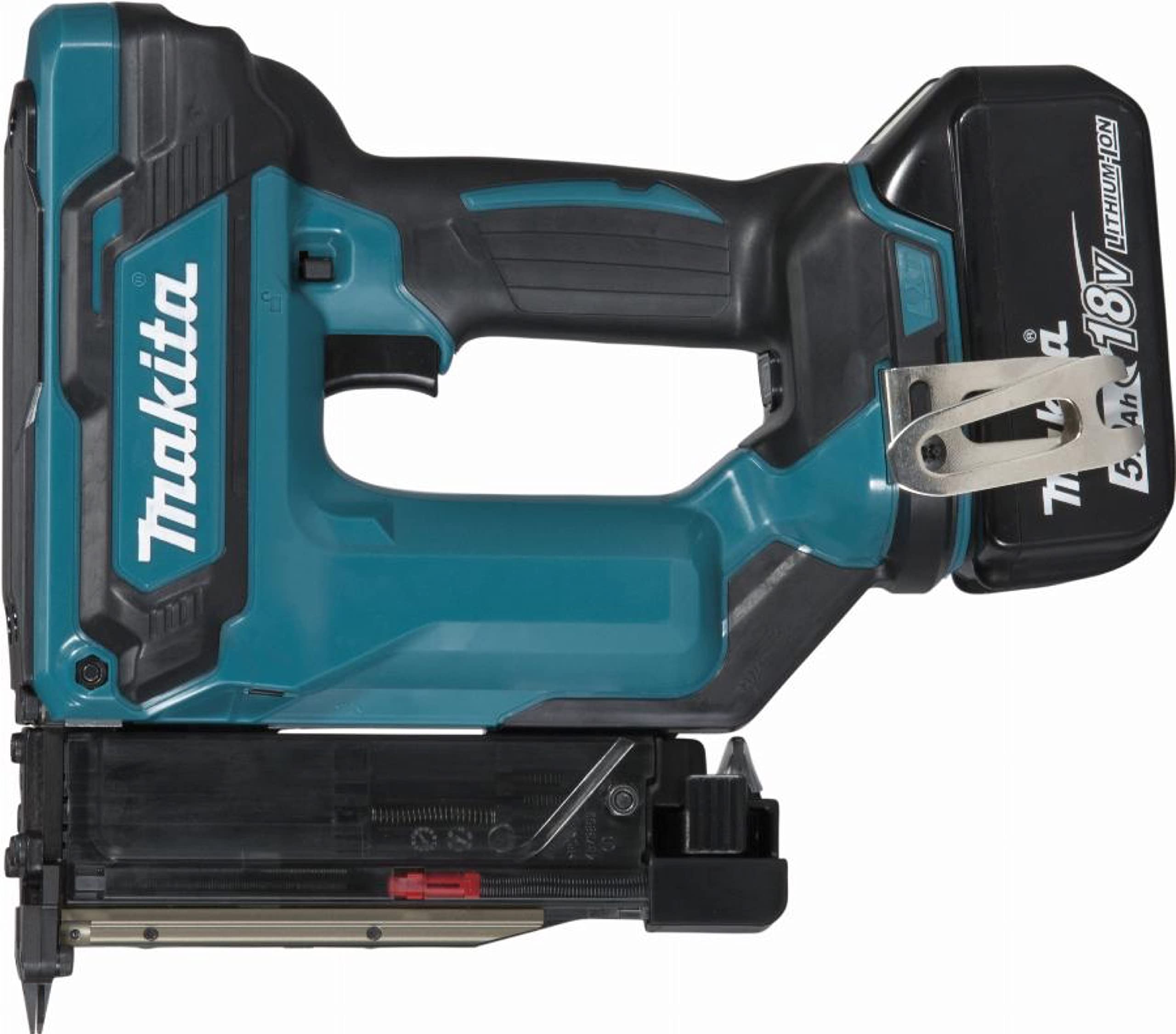 Makita DPT353RTJ 18V Pin Nailer LXT Set, 18 V, Blue, Set of 4 Piece