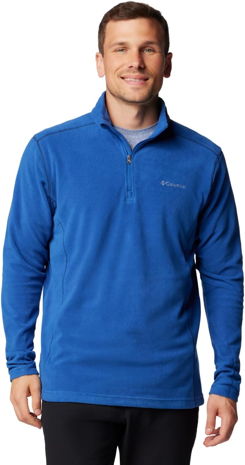 Columbia Klamath Range 2 Half Zip Mountain Blue M Men's Fleece
