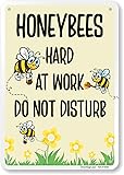 SmartSign Honeybees At Work Do Not Disturb Sign