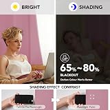 Deconovo Pink Ring Top Blackout Curtains Eyelet 2 Panels 42 x 72 in Nursery view 5