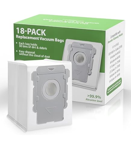 Amazon.com - 20 Pack Vacuum Bags for iRobot Roomba i7 i7+ i8 i8+