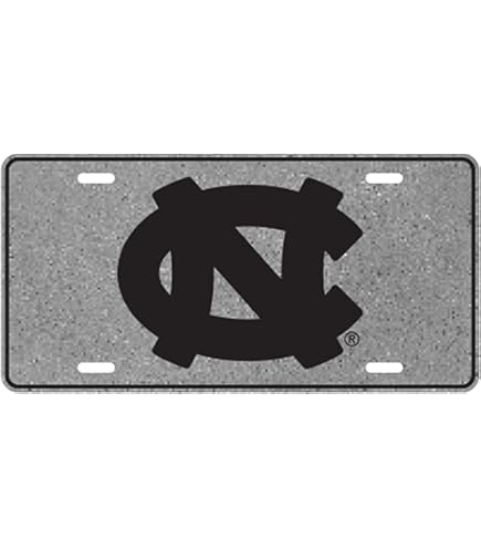 NCAA North Carolina State Wolfpack White Metal License Plate - Official Team Fan Accessory