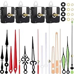 4 Pieces Clock Movement Replacement Clock