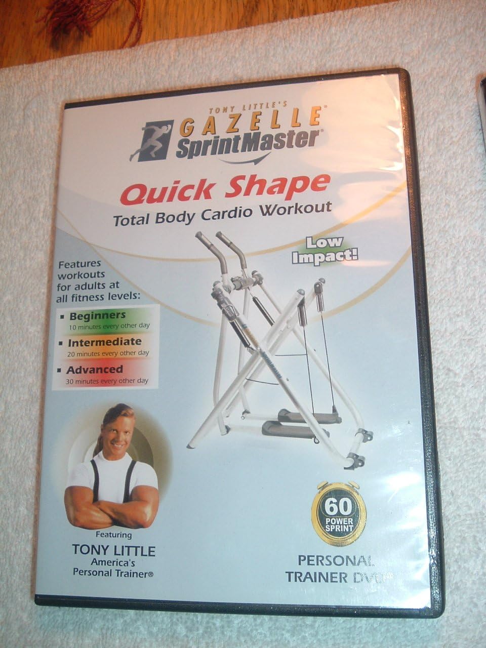 Tony Little's Gazelle Sprint Master Quick Shape, Total ...