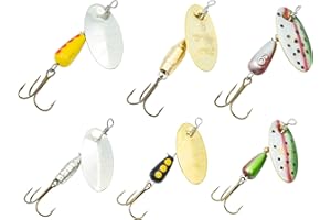 Panther Martin Fishing Lures 6-Pack All Time Greatest Fish Catcher World Famous Spinning Lures in Value Kit Spinners for Trout, Salmon, Panfish, Bass, Crappie & Perch