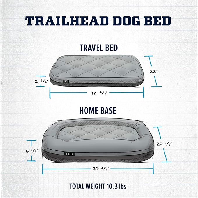 yeti trailhead dog bed