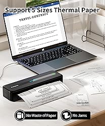 Phomemo Portable Printer,[Upgrade] M832 Portable