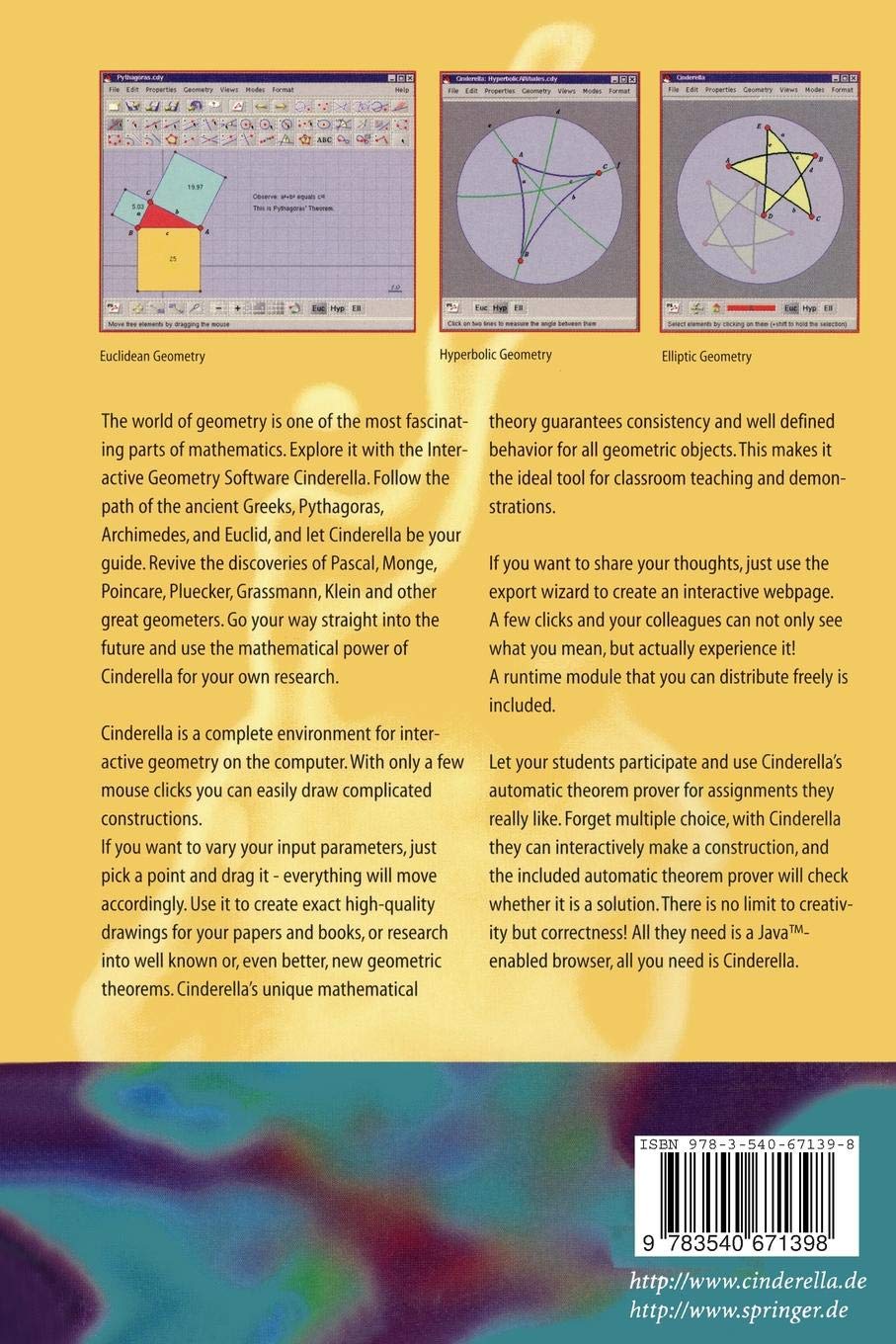 User Manual for the Interactive Geometry Software Cinderella: Jürgen  Richter-Gebert, Ulrich H. Kortenkamp: 9783540671398: Amazon.com: Books