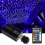 ROIKETU 16W RGBW Fiber Optic Light Star Ceiling