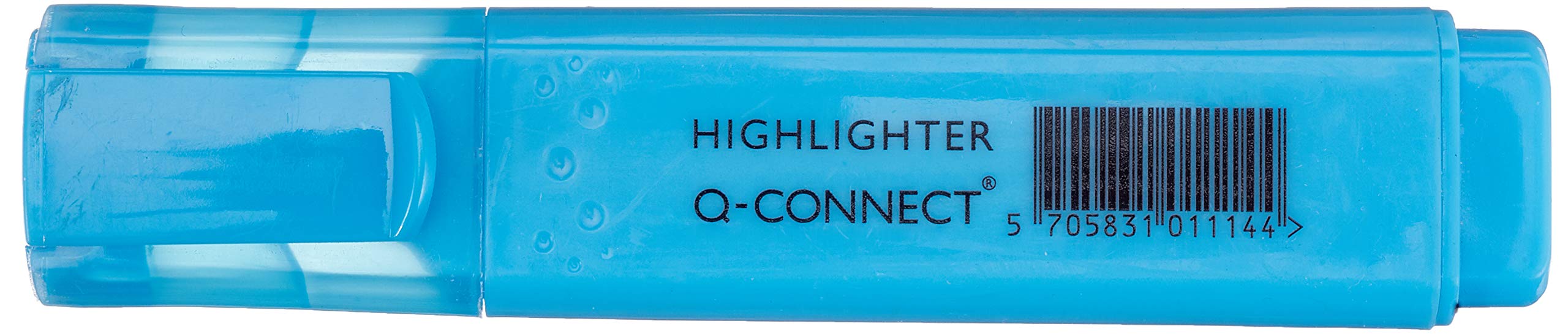 Q-Connect 10844 Highlighter Chisel Tip 2-5 mm Line Blue