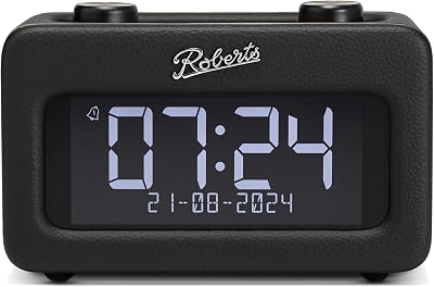 Roberts Revival REST Digital DAB Radio with Bluetooth, Black