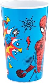 Marvel Spider-Man 3 Piece Kids Tableware Set Plate Bowl Cup Blue view 8