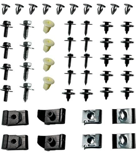Amazon.com: 5 Front Fender & Bumper Cover Clips Compatible with