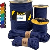 EdcX Paracord 4mm 35+ Colors 10-300m Nylon Rope 550 Type III EU Made