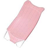 Fafeicy Baby Bath Seat Support Net Non Slip Mesh Cushion Portable for Newborns to Toddlers