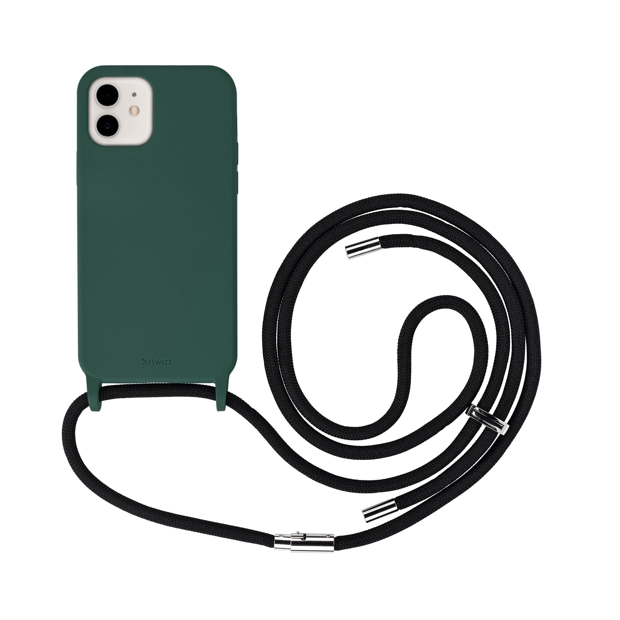 Artwizz HangOn Case for iPhone 12 & iPhone 12 Pro, Green