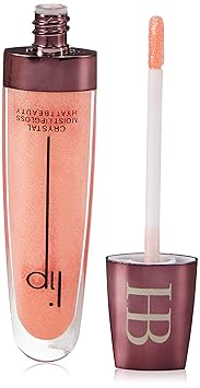HYATT BEAUTY Crystal Diamond Lip Gloss-11, Transparent Shimmer Pink, 8 ml