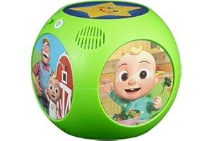 eKids Cocomelon Musical Toy for Toddlers, Tumble Tunes Toy Includes Six Built-in Nursery Rhymes, for Fans of Cocomelon Toys and Gifts for Boys and Girls