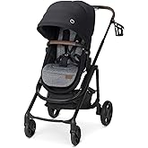 Maxi-Cosi Tayla Max Baby Strollers, Modular with Adjustable Seat, Converts to Lie-Flat Carriage, Parent and World Facing View