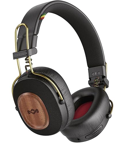 Marley Sustainable Wireless Headphones with 34-Hour Battery