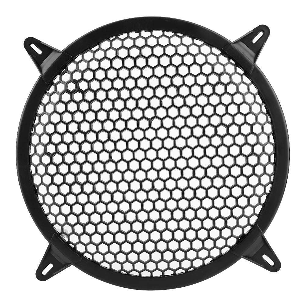 Photo 1 of 10 inch Speaker Grill Cover SubWoofer Grille Speaker Covers Waffle Grill Cover Guard Protector Grille Audio Accessories Subwoofer Grille and Hardware 10" Waffle Speaker Woofer Grill Black (10inch)