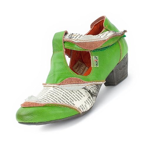 TMA Damen Halbschuhe, Echtleder