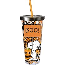 Spoontiques - Glitter Filled Acrylic Tumbler - Glitter Cup With Straw - 20 Oz - Stainless Steel Locking Lid With Straw - Double Wall Insulated - BPA...