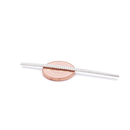 Brudazon | 25 Mini Scheiben-Magnete 1x1mm | N52 stärkste Stufe - Neodym-Magnete ultrastark | Power-Magnet für Modellbau, Foto