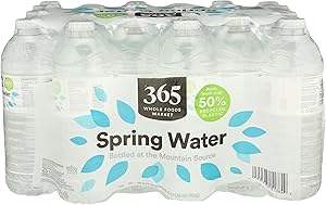 365 by Whole Foods Market, Spring Water, 16.9 Fl Oz