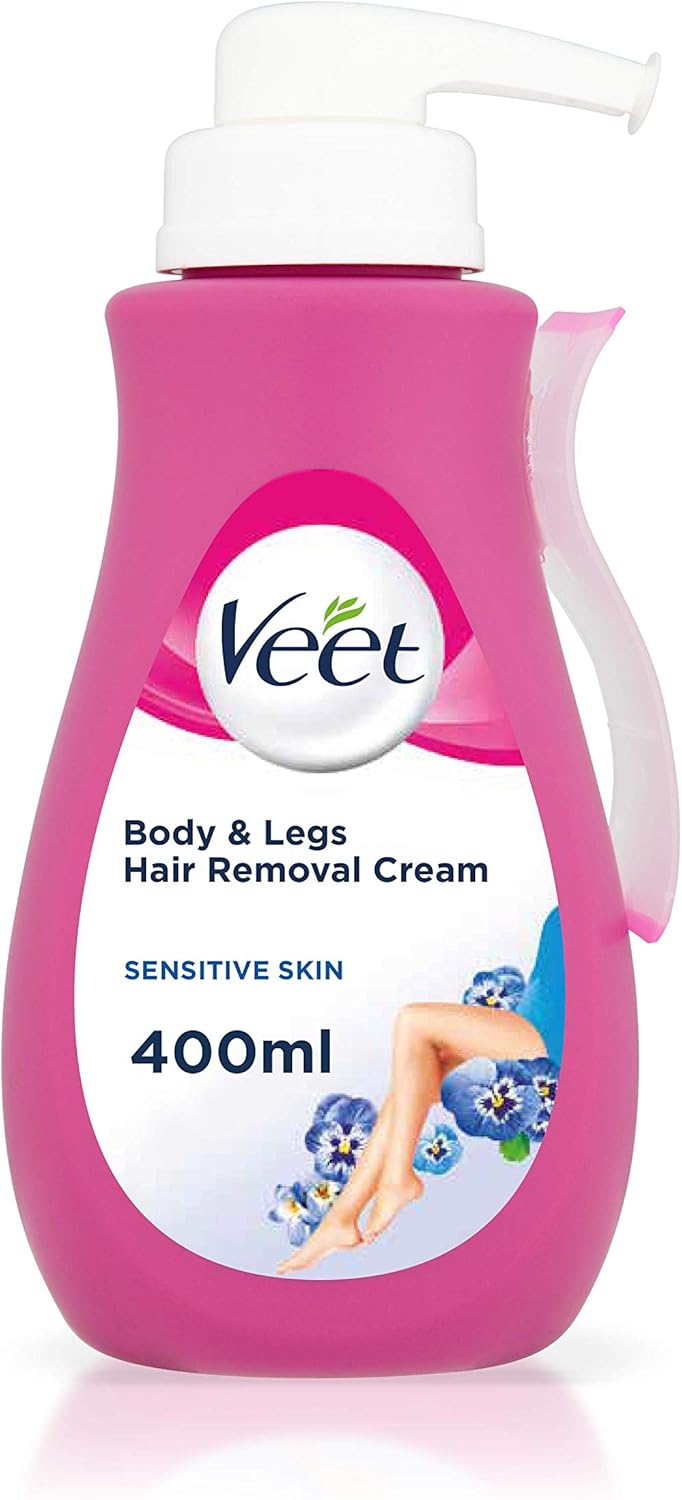 Veet Hair Removal Cream For Sensitive Skin 400 Ml Amazon Co Uk