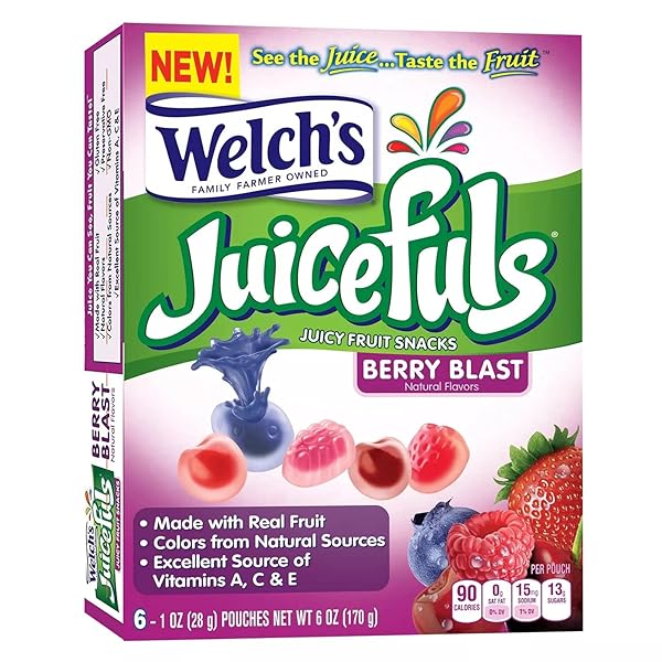 1 OZ WELCH’S JUICEFULS BERRY BLAST 6CT