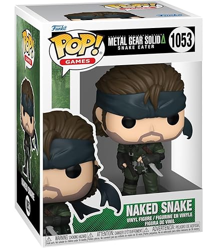 Amazon.com: Funko MGS - The Boss + Pop Protector: Metal Gear